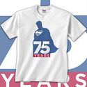 Superman 75 Years Commemorative T-Shirt New Printe