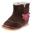 LITTLE BLUE LAMB SQ-C5805 Brown Girl Fleece Lined 