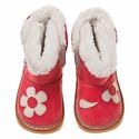 LITTLE BLUE LAMB SQ-C5804 Red Girl Fleece Lined Sq