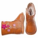 LITTLE BLUE LAMB SQ-C5806 Camel Girl Fleece Lined 