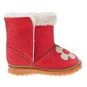 LITTLE BLUE LAMB SQ-C5804 Red Girl Fleece Lined Sq