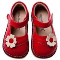 LITTLE BLUE LAMB SQ-A5203 Red Baby Toddler Girl Le