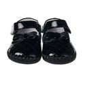 LITTLE BLUE LAMB BB11006 Black Baby Girl Soft Leat