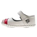 LITTLE BLUE LAMB A3201 White Baby Girl Soft Leathe