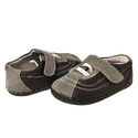 LITTLE BLUE LAMB BB21003 Brown Baby Boy Soft Leath
