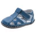 LITTLE BLUE LAMB BB B27127 Navy Baby Boy Soft Leat