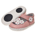 LITTLE BLUE LAMB BB-A27123 Pink Baby Girl Soft Lea