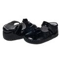 LITTLE BLUE LAMB BB11006 Black Baby Girl Soft Leat