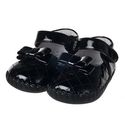 LITTLE BLUE LAMB BB11006 Black Baby Girl Soft Leat