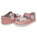 LITTLE BLUE LAMB BB-A27123 Pink Baby Girl Soft Lea