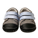 LITTLE BLUE LAMB BB-A27111 Gray Baby Boy Soft Leat