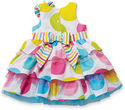 MUD PIE I'm 3  Birthday Dress Baby Toddler Girl Wi