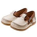 LITTLE BLUE LAMB UI-A7105 Cream Boy Toddler  Leath