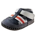 LITTLE BLUE LAMB BB-B3505 Navy Baby Boy Soft Leath