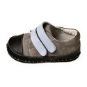 LITTLE BLUE LAMB BB-A27111 Gray Baby Boy Soft Leat