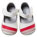 LITTLE BLUE LAMB A3201 White Baby Girl Soft Leathe
