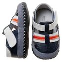 LITTLE BLUE LAMB BB-B3505 Navy Baby Boy Soft Leath