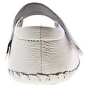 LITTLE BLUE LAMB A3201 White Baby Girl Soft Leathe