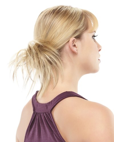 Naive easihair Ponytail Wrap Hairpiece Elasticized Scrunchie Spiky Layers