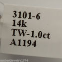 1.00 CT NATURAL WHITE H-SI-1 DIAMOND STUDS FLOWER 