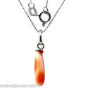 FANCY DROP SHAPE ANGEL SKIN PINK NATURAL CORAL IN 