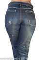 PAPERDENIM&CLOTH LADY'S BLUE JEANS INFINITI SIZE 3
