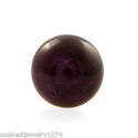 4 MM NATURAL ROUND RHODOLITE GARNET STUDS EARRINGS