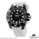 ADEE KAYE WHITE AND BLACK DIAL BRAND NEW  WATCH WI