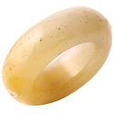 UNIQUE HANDMADE FROM SOLID NATURAL YELLOW JADE 12 