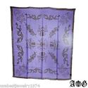 A&G PRESTIGE NEW GENUINE PURPLE NAVY 100% SILK SCA