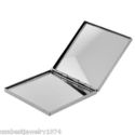 HENRI PUREC SQUARE COMPACT MIRROR SHINY CHROME PLA