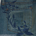 PAPERDENIM&CLOTH LADY'S BLUE JEANS 1573 SIZE 28 DE