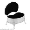 HENRI PUREC Brand New Chrome Shine Jewelry Box