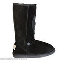 A&G AUTH. 100% LADY'S BLACK SHOES WITH FLEUR DE LI