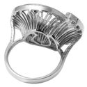 ROUND CUBIC ZIRCONIA MICRO PAVE SET IN 925 STERLIN