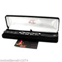 HENRI PUREC Brand New BLACK  Genuine Leather and B