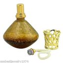 LA-TEE-DA Silky Brown Fragrance Effusion Oil Lamp 