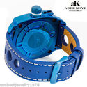 ADEE KAYE 49 MM BRAND NEW JUMBO BLUE WATCH WITH DA