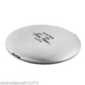 HENRI PUREC GIFT COMPACT MIRROR ROSE FLOWER STAINL