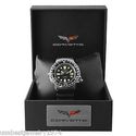 CORVETTE BLACK DIAL Stainless Steel Swiss Movement