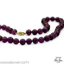 240.00 ctw NATURAL ROUND PURPLE AMETHYST 7-8 MM BE