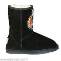 A&G FEET 100% AUTHENTIC LADY'S SHOES BLACK LOVE RO