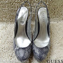 GUESS AMAZING LADY'S ORIGINAL FANCY SHOES ON HEELS