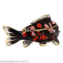 RUCINNI BLACK KOI FISH Amazing BRAND NEW TRINKET B