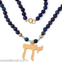 GENUINE FWP BIWA PEARL BLUE SAPPHIRE JEWISH CHAI L