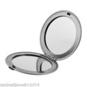 HENRI PUREC GIFT COMPACT MIRROR ROSE FLOWER STAINL