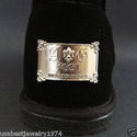 A&G AUTH. 100% LADY'S BLACK SHOES WITH FLEUR DE LI
