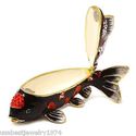 RUCINNI BLACK KOI FISH Amazing BRAND NEW TRINKET B