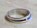 Native American Indian Navajo Men's Wedding Band B