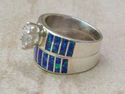 Wedding Band Ring Native American Navajo Indian St